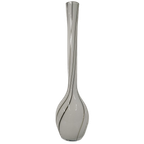 Hoge'handgemaakte Designvaas Met Zwarte Opgelegde 'glas' Lijnen thumbnail 1