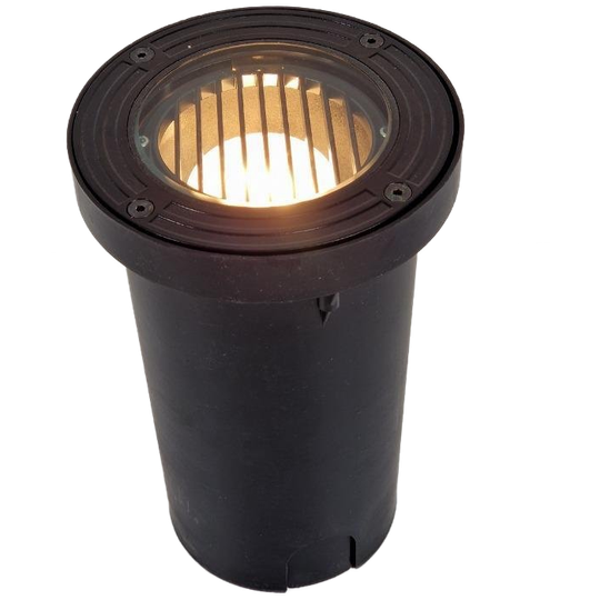 Buitenlamp Grondspot Uplighter Vloerspot Metaal Zwart Nos 1