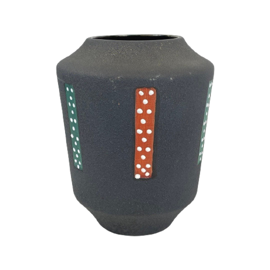 Scheurich - ‘domino’ - West Germany - Vase - Pottery 1