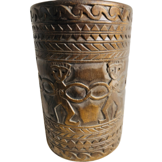 Houten Vaas 1
