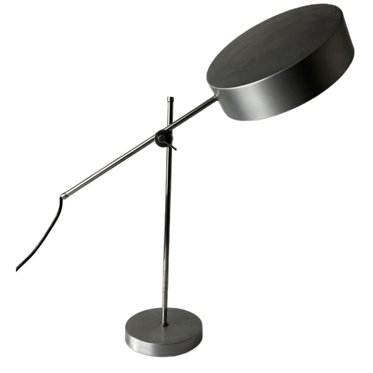 Bureaulamp Hengellamp Metaal Midcentury Vintage Industrieel 1