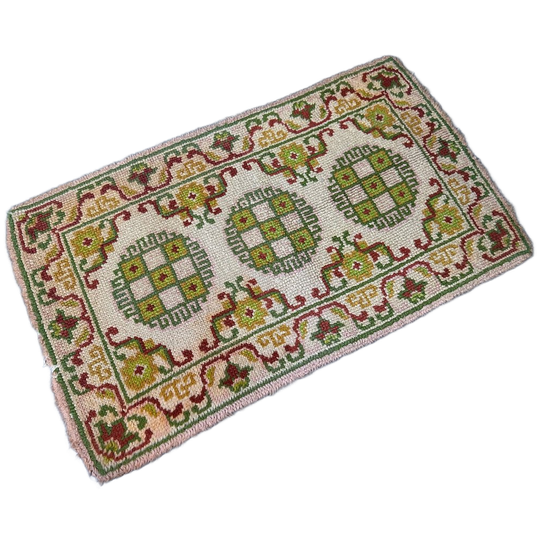 Vintage Wollen Tapijt 1