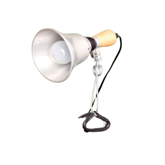 Aluminium Vintage IKEA Klemlamp 1