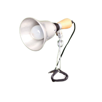 Aluminium Vintage Ikea Klemlamp