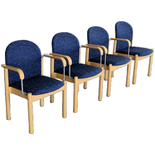 Vintage Stoelen | Armchairs | Kinnarps | Zweden 1