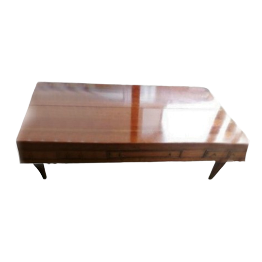 Vintage Saloontafel Met Ingebouwde Bar Uniek 1