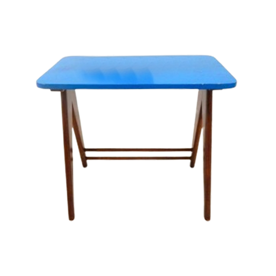 Retro Vintage Bijzettafel Jaren 50 / 60 Plantentafel Teak 1