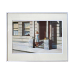 Edward Hopper Print Van Schilderij Summertime, Lijst 50 X 40 thumbnail 1