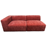 4x6 sofa – X6 Modulaire Elementen In Roest Wave (kleur #01)