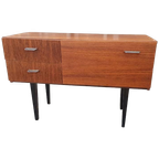 Vintage Mid Century Kastje Dressoir Sideboard Wandmeuble thumbnail 1