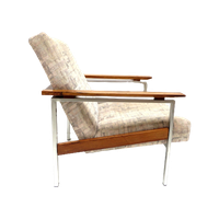 Vintage Design Fauteuil Van Topform Met Rio Palissander Armleuningen Gemaakt In De Jaren 60