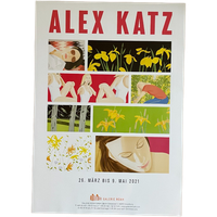 Alex Katz, Exibition Poster Galerie Noah Gmbh Augsburg,2021