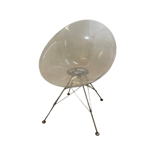 Phillipe Starck - Kartell - Eros / Ero |s| - Transparent On Eiffeltower Base - Multiple In Stock! 1