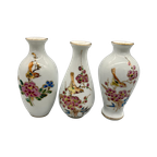 Set Vaasjes China Birds And Flowers thumbnail 1