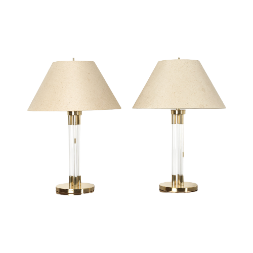 Paar Tafellampen Groot Model 69078