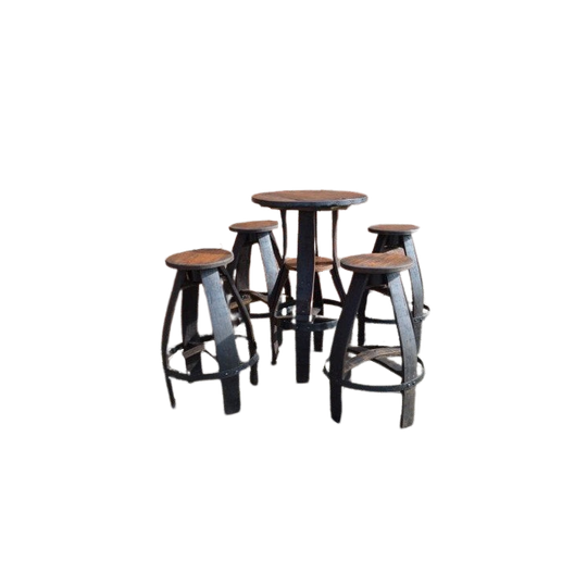 Bistro Sta Tafel Met 4 Krukken 1