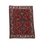 Subtiel Vintage Oosters Vloerkleed Met Onder Andere Rode En Grijze Kleuren 186x119cm thumbnail 1