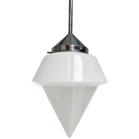 Philips Plafondlamp Van Opaalglas, 1960’s 1