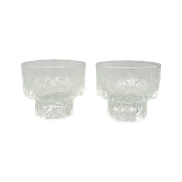 Vintage Ijsglas Coupes, 1970S