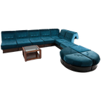 Luciano Frigerio ‘can Can’ Sectional Sofa, 1960’s Italy thumbnail 1