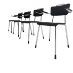 Set Metalen Stoelen In Gispenstijl (4), 1970'S thumbnail 1