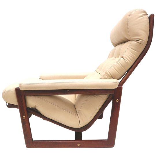 Zeldzame Vintage Scandinavische Fauteuil Uit De Jaren ’60 1