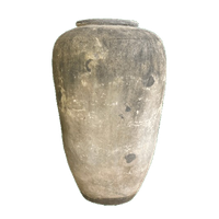 Pot Van Klei Xl | Donkergrijs