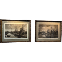 2x Grote Kader Met Glas – Ernest Stanton