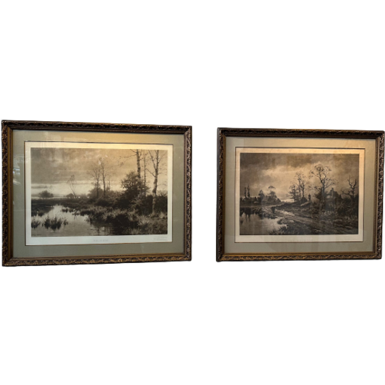 2x Grote Kader Met Glas – Ernest Stanton 1