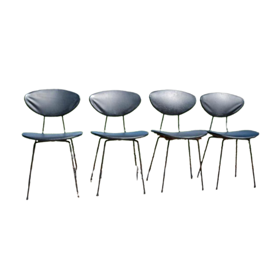 Set Van 4 Originele Skai Stoelen Van Rudolf Wolf 1