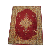 Chique Oosterse Stijl Vloerkleed In Voornamelijk Rode En Gele Kleuren, Prachtige Patronen 296x203cm