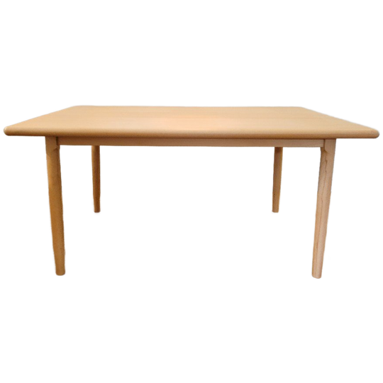 Vintage Deense Eettafel In Beukenhout Van Gudme Uit 1970 1
