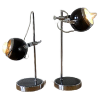 Leitmotiv Lamp Black/chrome – Eyeball Table Lamp