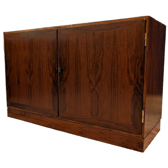 Vintage Palissander Lpkast, Kai Winding Voor P. Jeppesen Mobelfabrik, Jaren 60 1