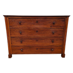 Vintage Antiek Landelijk Frans Dressoir Commode Ladekast 809 thumbnail 1