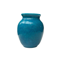 Edmond Lachenal Blue French Art Pottery