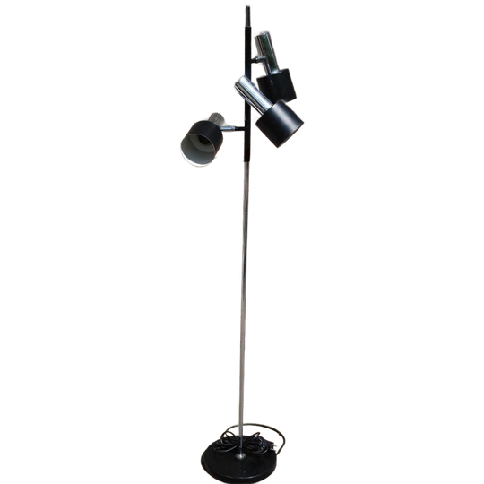 Vintage Vloerlamp Met Drie Spots 1