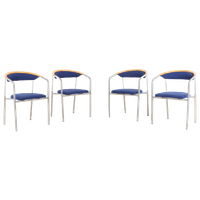 Set Of 4 Henrik Tengler ‘chairman’ Chairs By Hansen & Sorensen Denmark