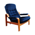 Fauteuil Blauw Göte Möbler thumbnail 1