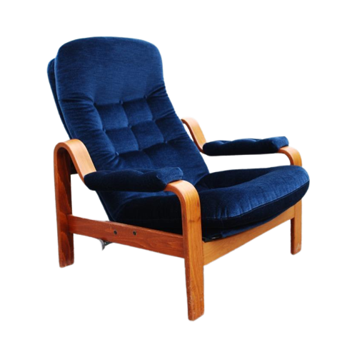 Fauteuil Blauw Göte Möbler