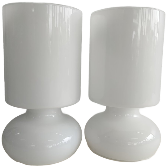 Lykta Bureau Of Slaapkamerlamp Wit (IKEA, Jaren 90). 1