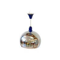 Retro Vintage Lamp Hanglamp Plafondlamp Jaren 60 Chroom Bol