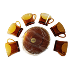 Vintage Duralex Espresso Set, Jaren '70 - Nieuw In Originele Doos thumbnail 1
