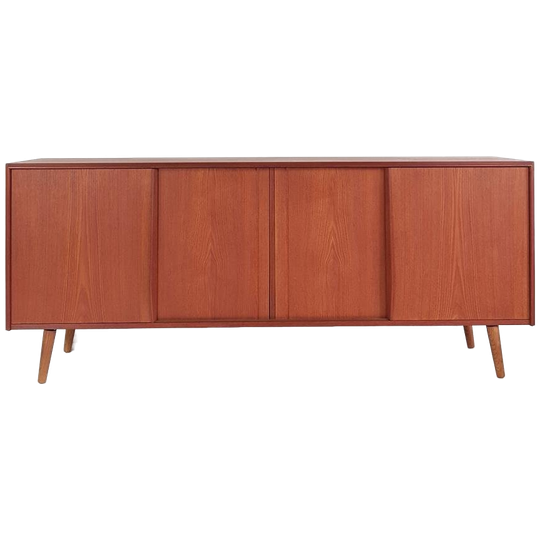 Vintage Deens Dressoir | Tv Meubel Teak | Sideboard 1