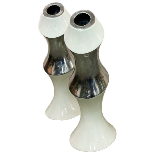 Gaaf Space Age/retro Object/vloervaas (set Van 2) 1
