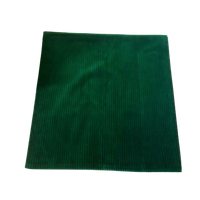 4 Ribstof Retro Kussen Hoezen Velours Groene Kussen