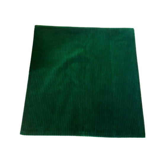 4 Ribstof Retro Kussen Hoezen Velours Groene Kussen 1