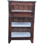 Vintage Vitrine Toonbankkastje Theekastje Oud Kastje Display thumbnail 1