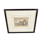 Pellus-Poort Bij Utrecht Aan Den Voorstadt - A. Rademaker Fec. - Ets - 1730 thumbnail 1