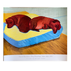 David Hockney, Dog Paintings 38 Salts Mill 1995. thumbnail 1
